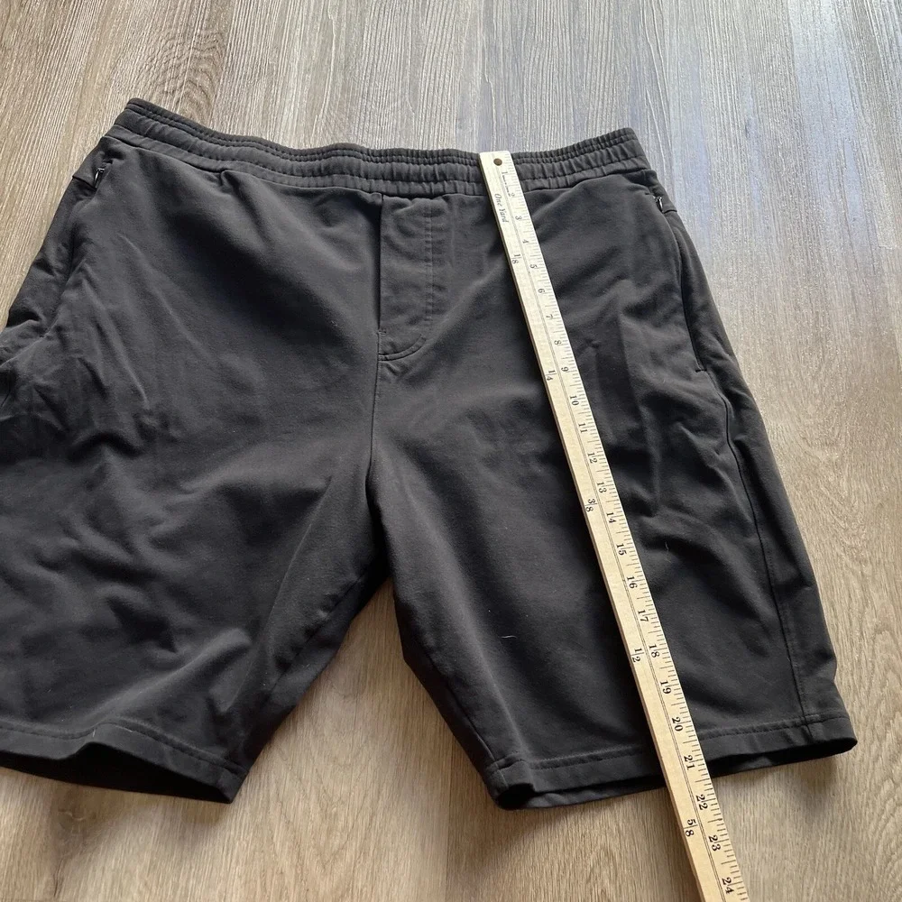 Public Rec Black Shorts Men's Size 42 R Good Condition Active Sports